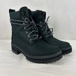 Timberland Courmayeur Valley 6" Waterproof Boot, Black Nubuck, Size 7